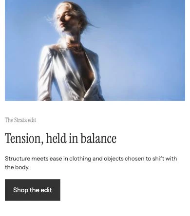Image with text on mobile, with the image above the content.